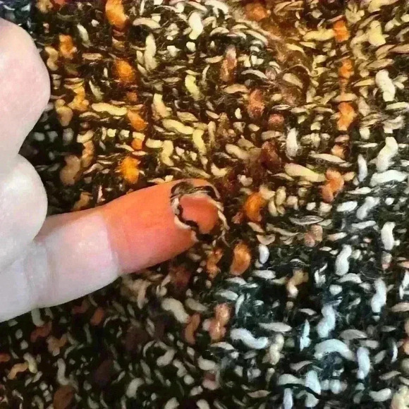 Hyfve Tweed Style Jacket Women’s Size Large Lined 4 Front Buttons Pockets - Picture 9 of 16